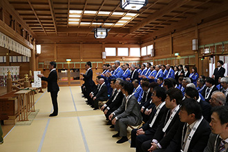 安全祈願祭・花見会