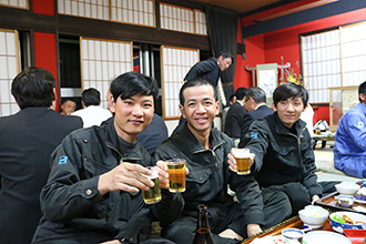 安全祈願祭・花見会